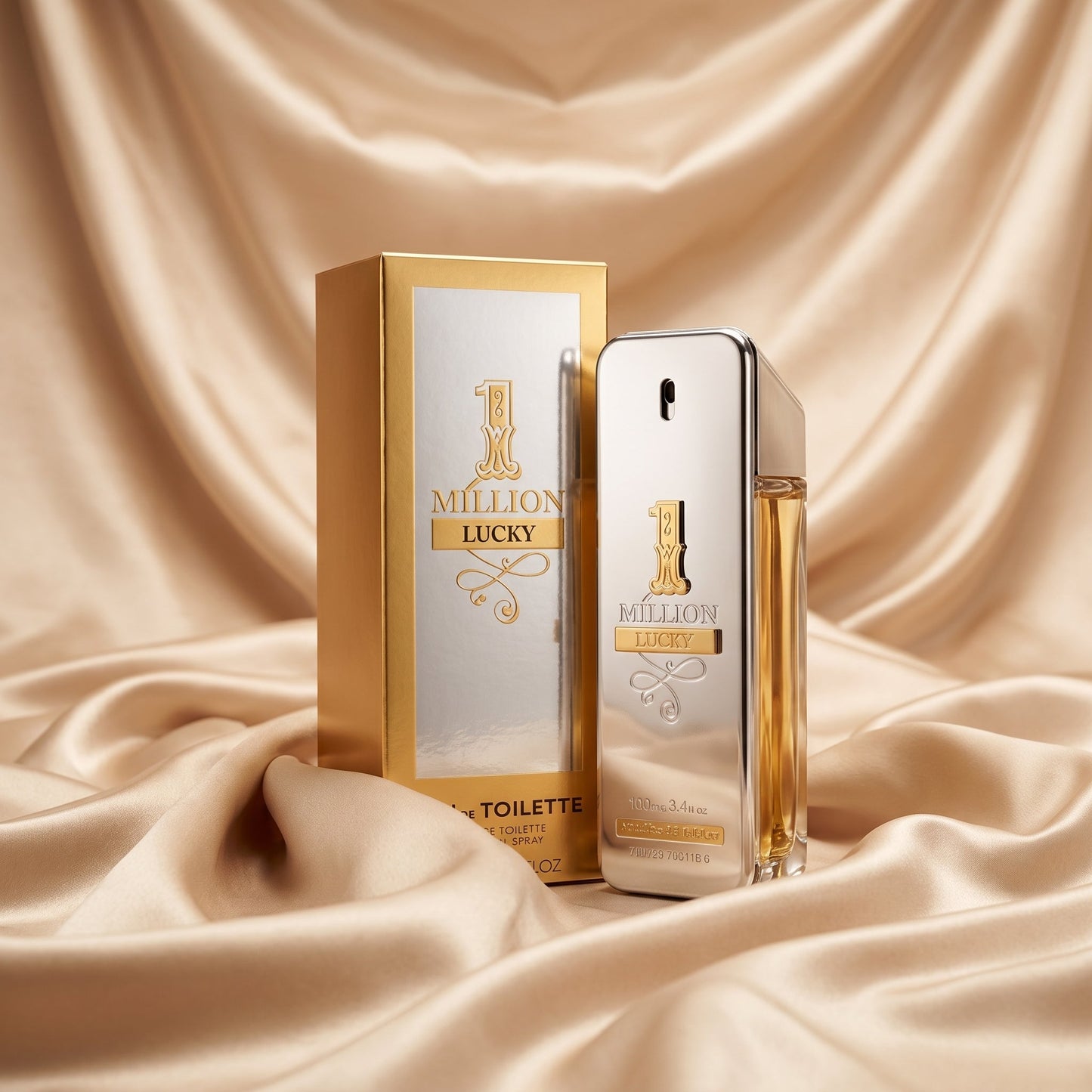 Paco Rabanne 1 Million Lucky EDT for Men 3.4 oz / 100ml Eau de Toilette Spray