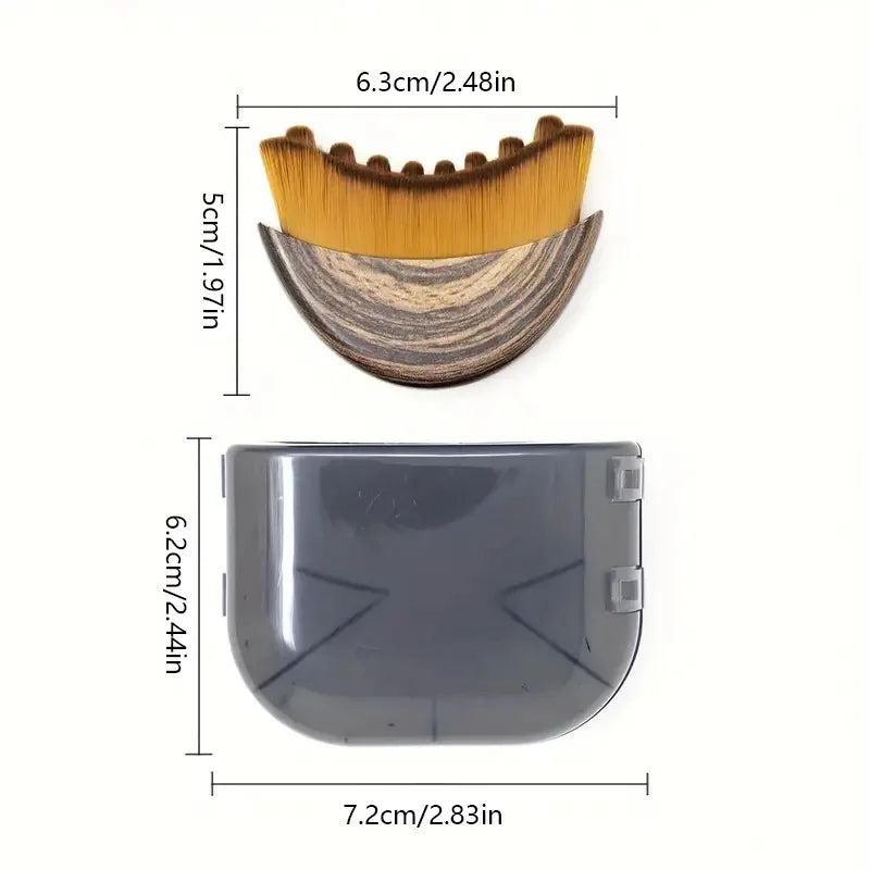 Lymphatic Contour Care Facial Massage Brush with Storage Box