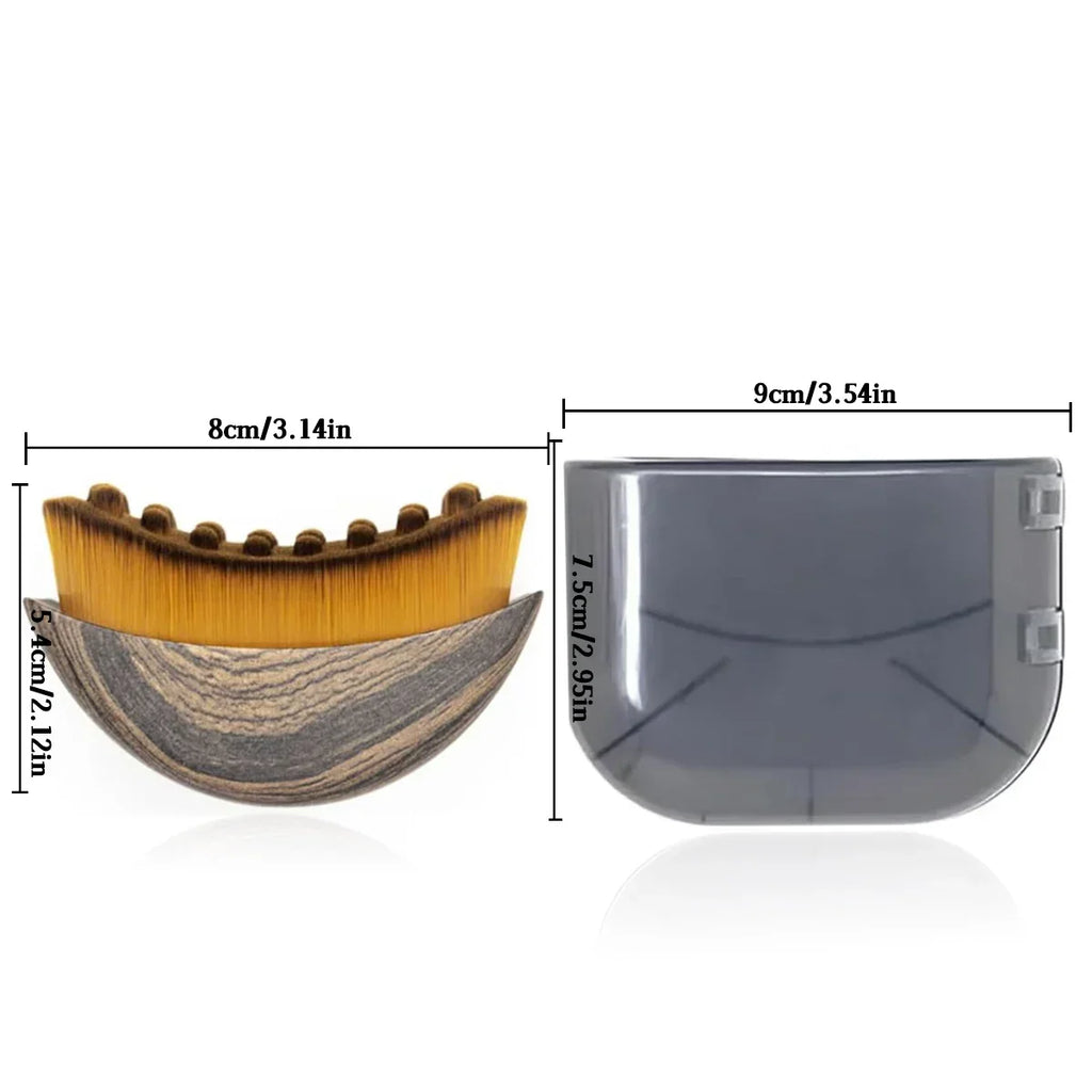 Lymphatic Contour Care Facial Massage Brush with Storage Box