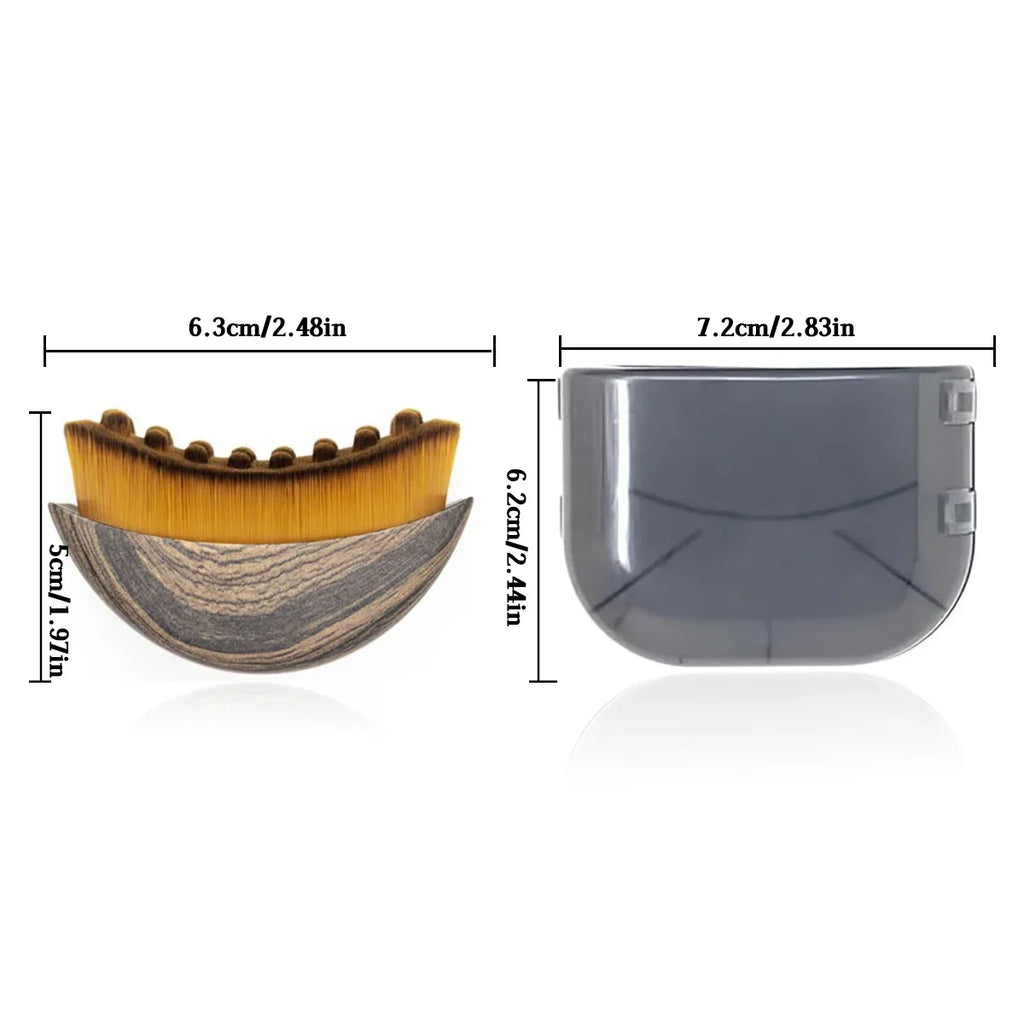 Lymphatic Contour Care Facial Massage Brush with Storage Box