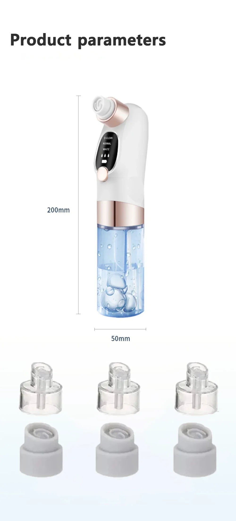 Electric Blackhead Remover Vacuum - Pore Face Cleaner