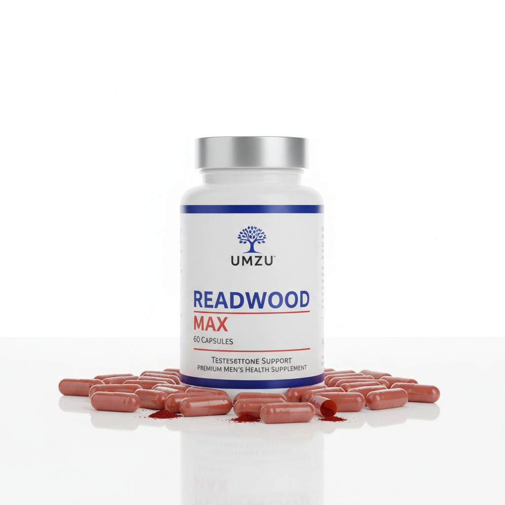 UMZU Redwood MAX 60 Capsules supplement bottle