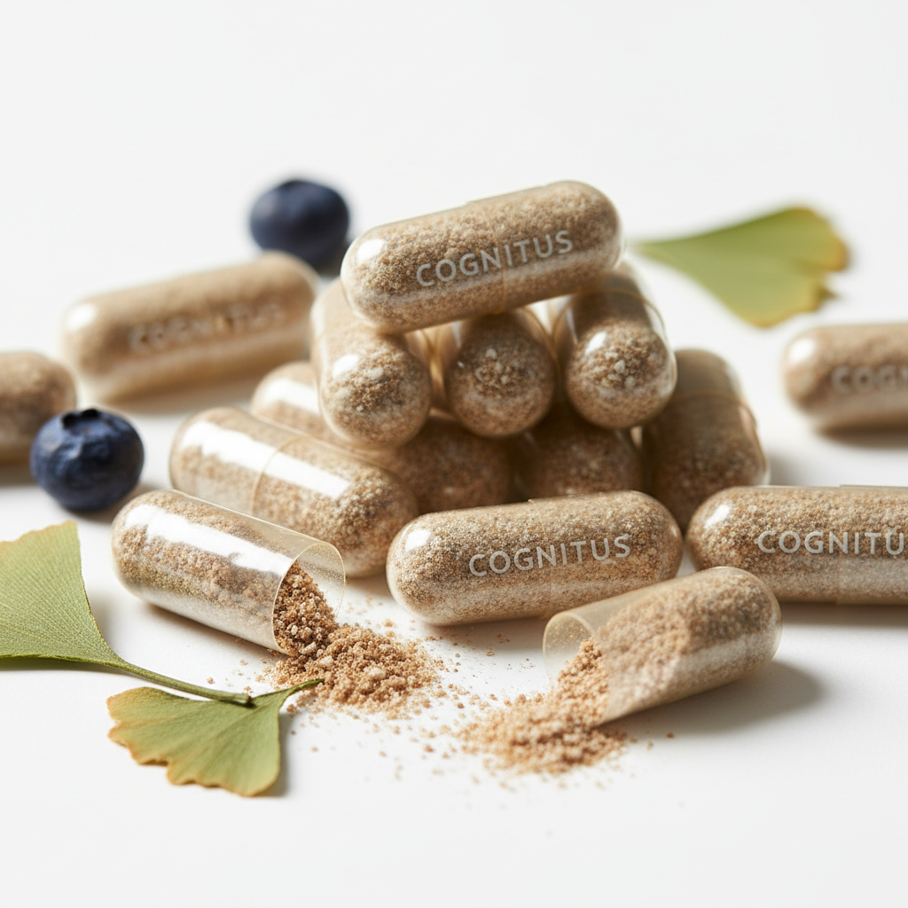 Brain health supplement capsules