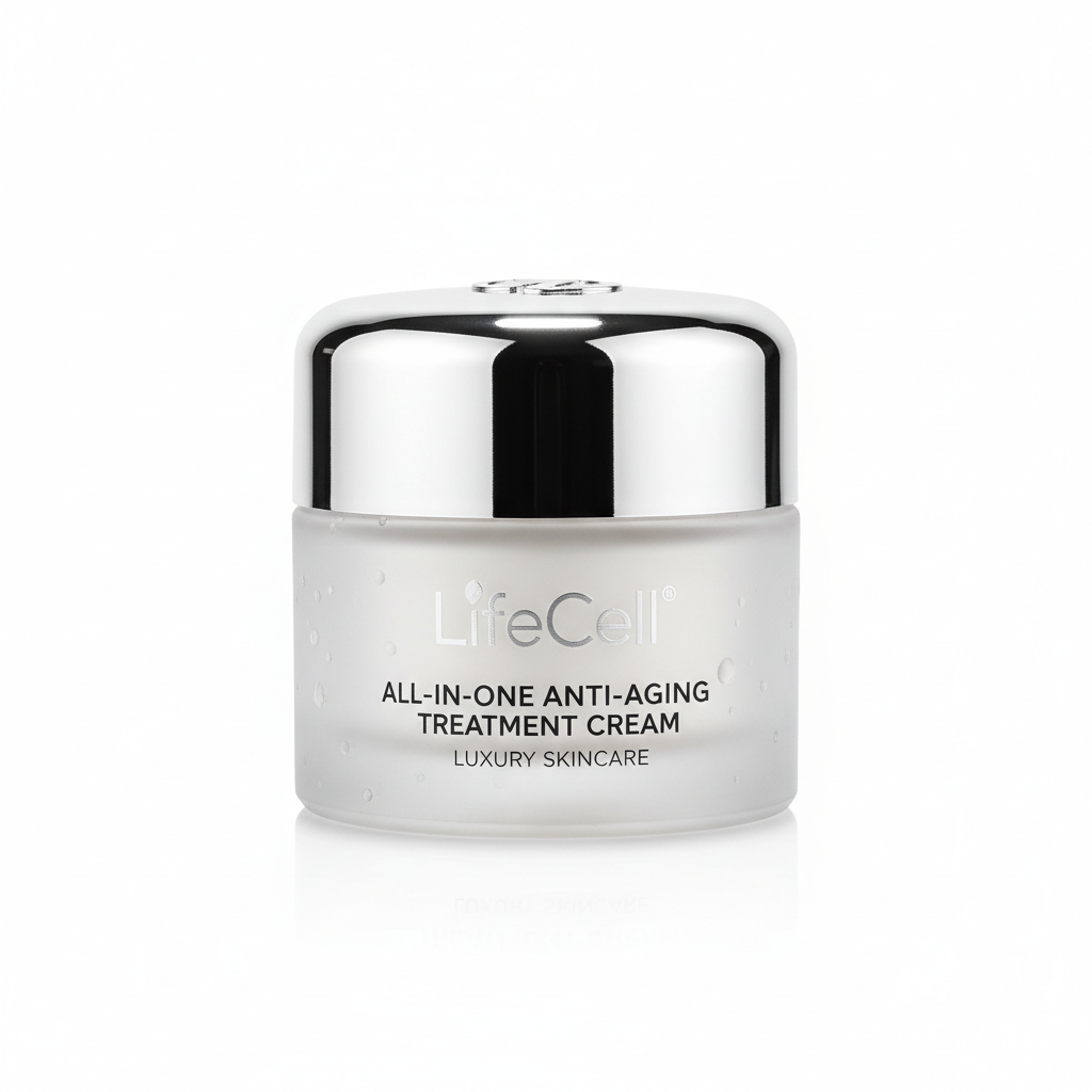LifeCell All-In-One Anti-Aging Treatment Cream jar