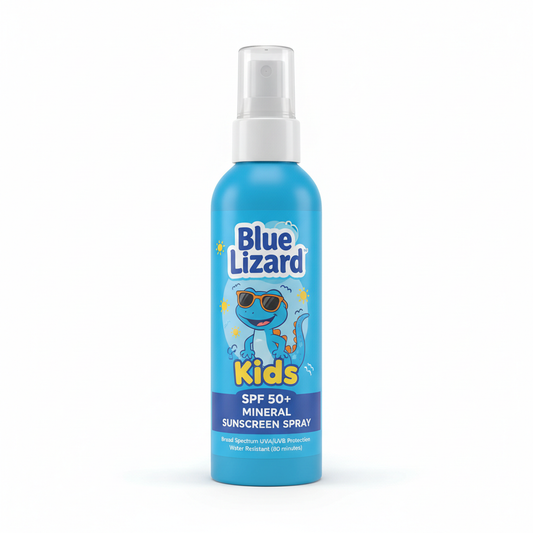 Blue Lizard Kids SPF 50+ Mineral Sunscreen Spray bottle